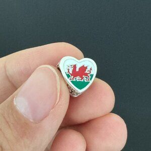 Pandora I love Wales Flag Exclusive Charm